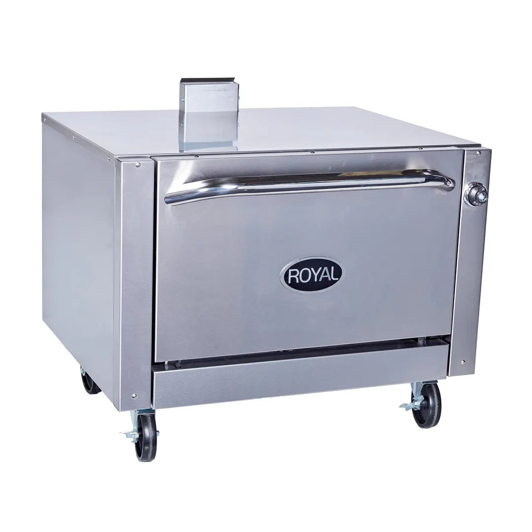Royal Range RR-36-LB-C Restaurant Type Gas Oven w/ Single Deck, Convection